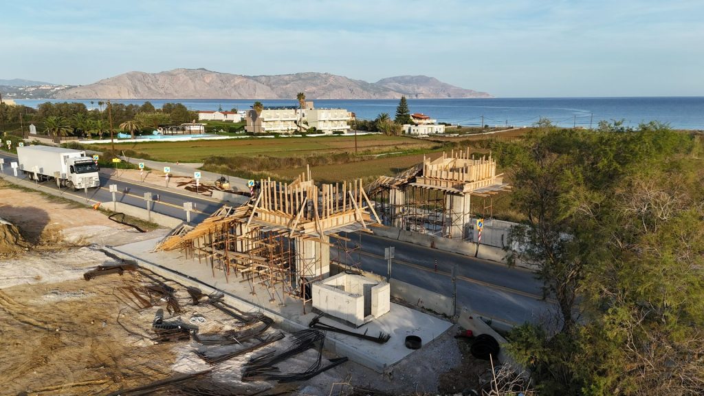 Κατασκευή Πέντε Νέων Πεζογεφυρών στην Εθνική Οδό Χανίων-Ρεθύμνου